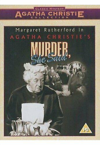 Murder She Said (1961) DVD - Region 2