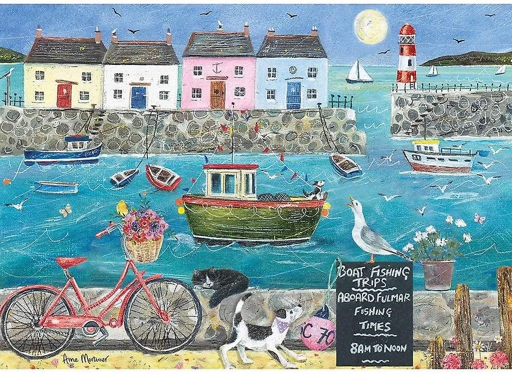 Otter House Harbourside Jigsaw Puzzle (1000 Pieces)