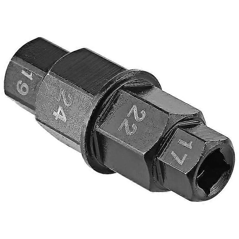 Motorcycle front wheel 1Pc 17 19 22 Adapter key socket disassembly mounting motorcycle front wheel axle 24mm