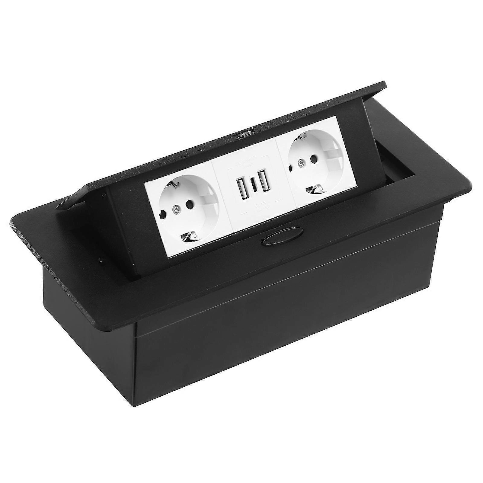 Pop-up Table Socket Hidden Retractable Socket