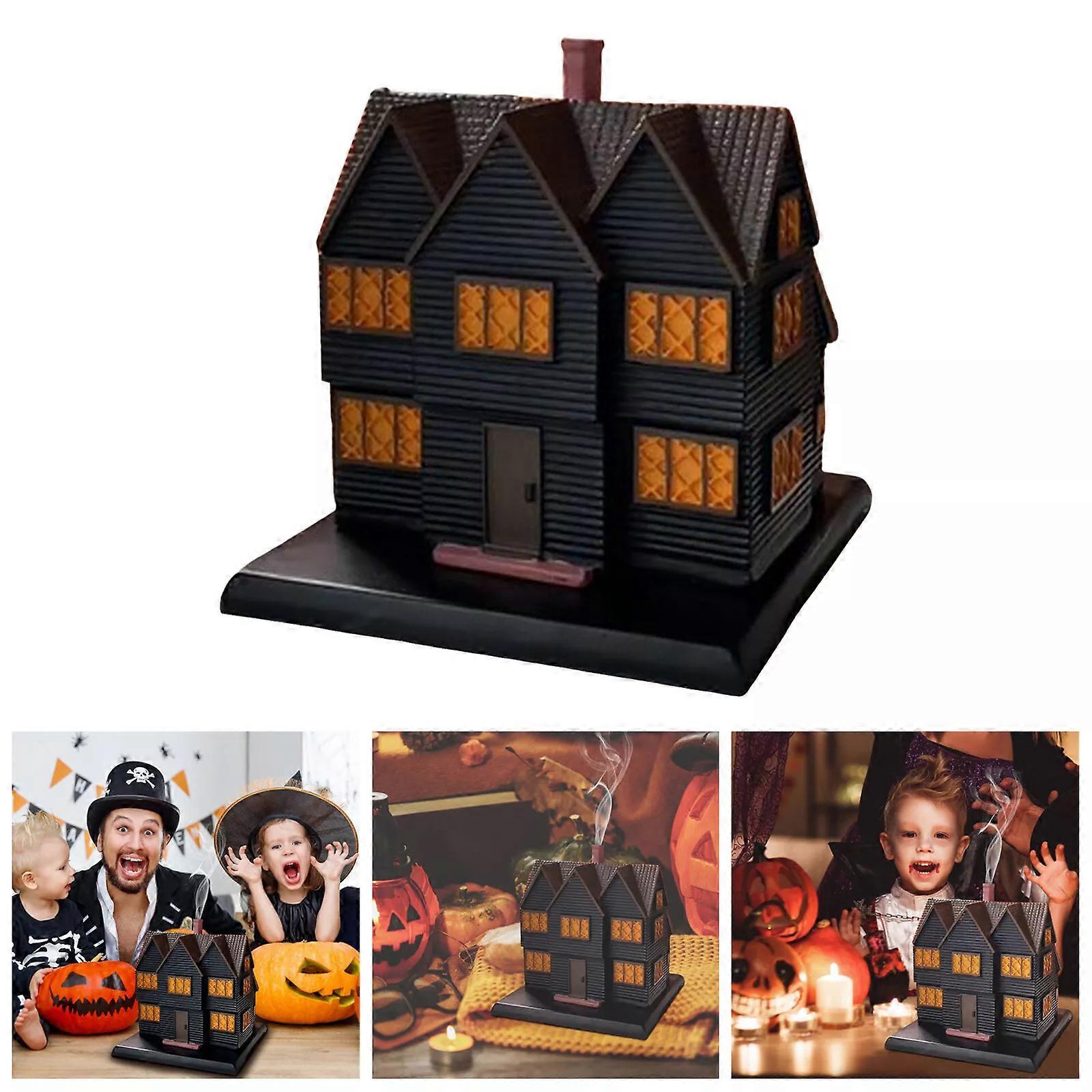 Modell B Räucherstäbchenbrenner Hexenhaus Halloween Herbst Räucherstäbchen Brenner