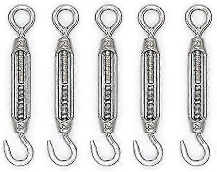 Rustfrit stl 304 Krog &je Tensioner Pack af 5