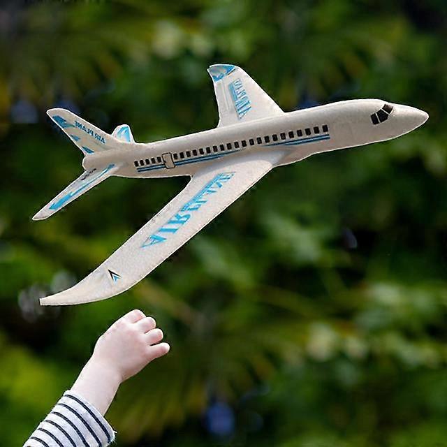 Hand Launch Foam Airplane Flying Toy Glider Fun for Outdoor Garden