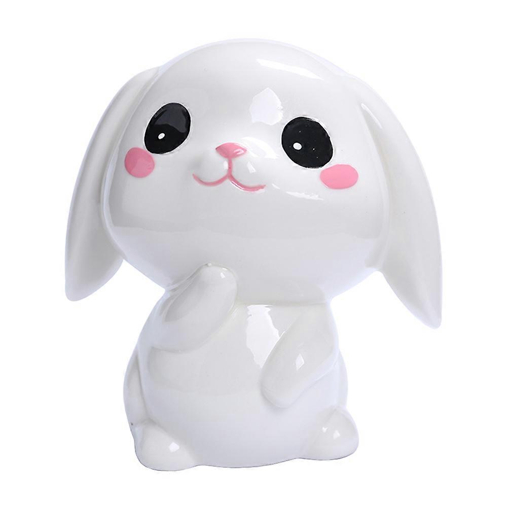 ארנב חיסכון צנצנת דקורטיבי חזירון בנק מקסים חיסכון קישוט שולחן העבודה