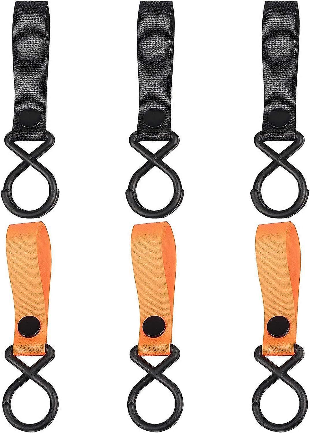 6pcs hooks stroller, hooking bags, for strollers accessory clip