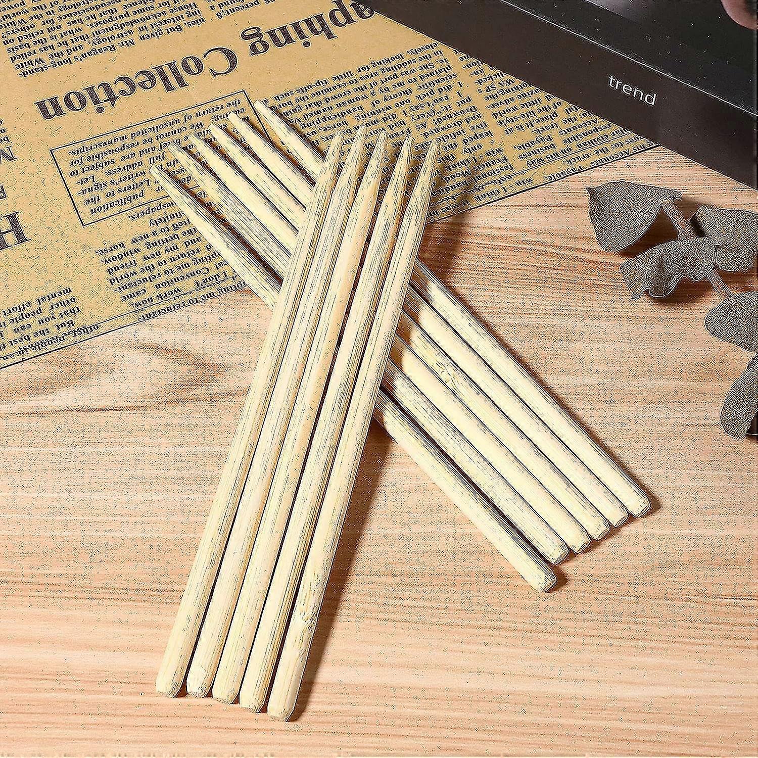 150pcs Scratch Paper Bamboo Art Stylus Wood Art Stylus Scratch Paper Sticks