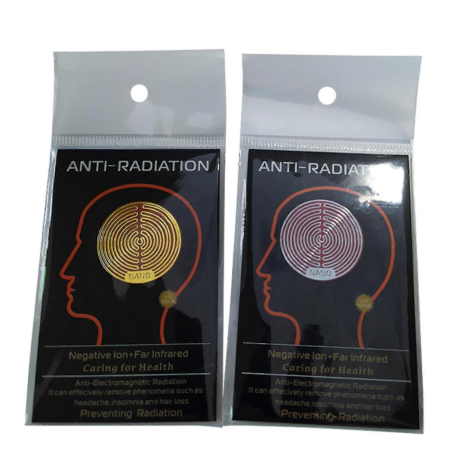 10pcs Anti Radiation Protector Shield Emf Protection Cell Phone Sticker Emr-e