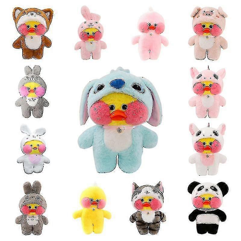 30cmかわいいララファンファンカフェダックターンユニコーントトロパンダぬいぐるみぬいぐるみソフトアニマルドール子供女の子の誕生日プレゼント