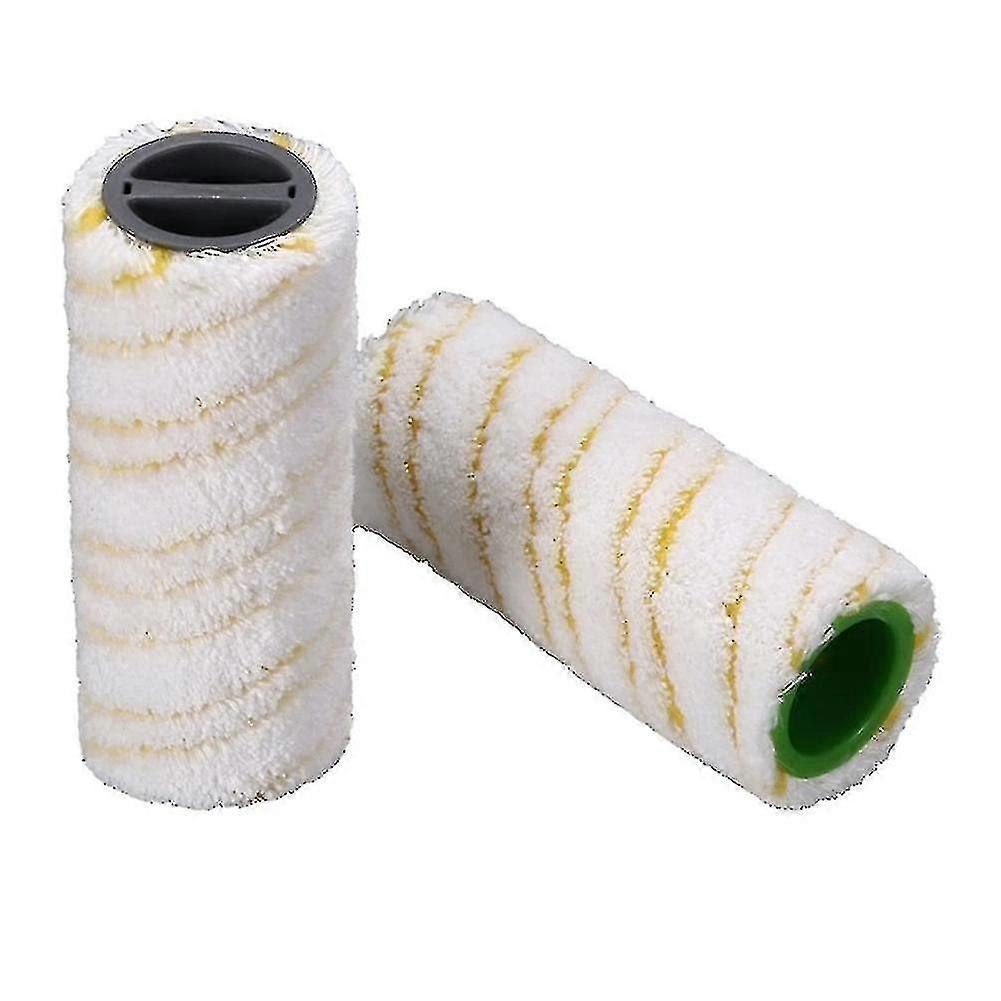 Replacement For Karcher Fc Multi-surface Rollers Yellow