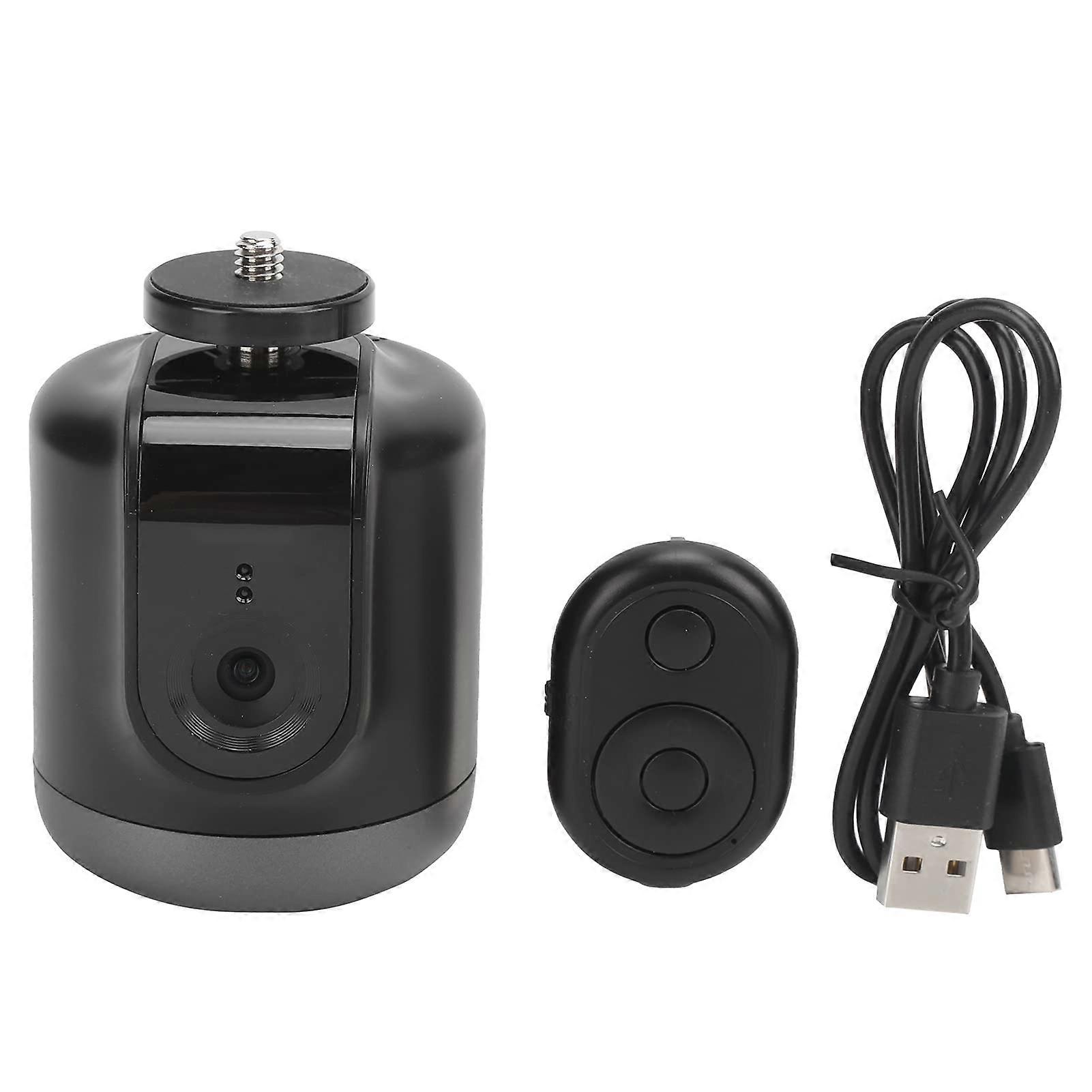 360 Rotating Intelligent Follow-up AI Face Recognition Gimbal with HD Camera - for Sports Cameras, Smartphones, and Mirrorless Cameras