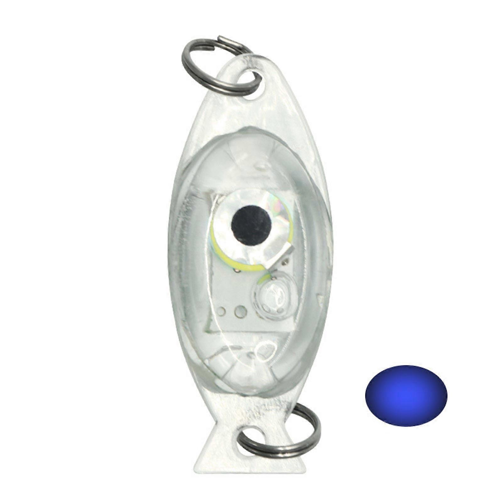 Fish Finder Underwater Flash Lamp Deep Drop Underwater Eye Shape Submersible Light for Outdoor Pond River Fishing