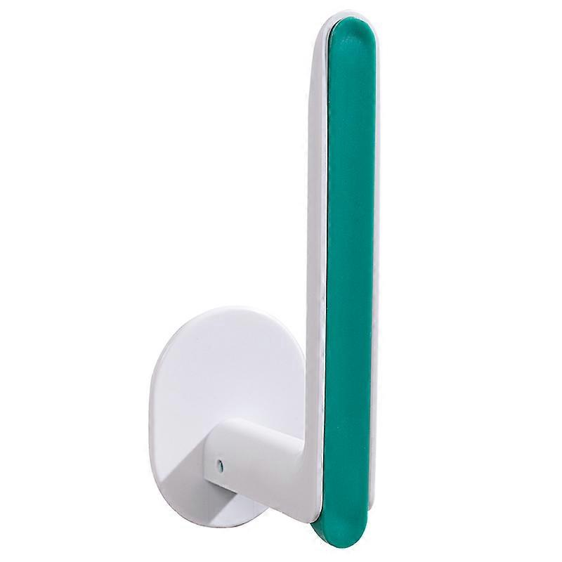 L-Shaped Multifunctional Hook Foldable Self-Adhesive Storage Hook for Bathroom Bedroom Kitchen Black
