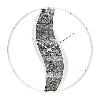AMS - Wanduhr - Quarz - 9646