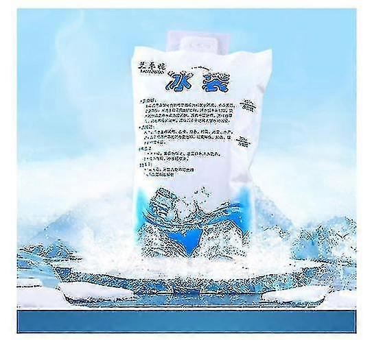 Insulated Dry Cold Reusable Gel Ice Bag,5pc