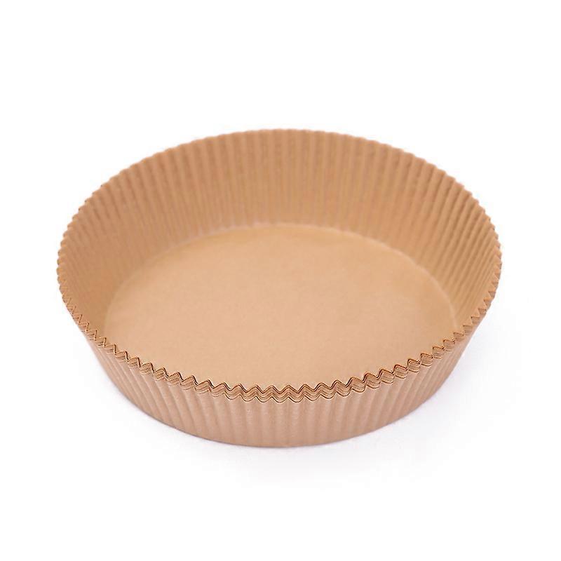 ZK-50 Pack Disposable Air Fryer Nonstick Paper Liners Air Fryer Parchment Liners Cooking Microwave Air Fryer Filter Paper (Round)