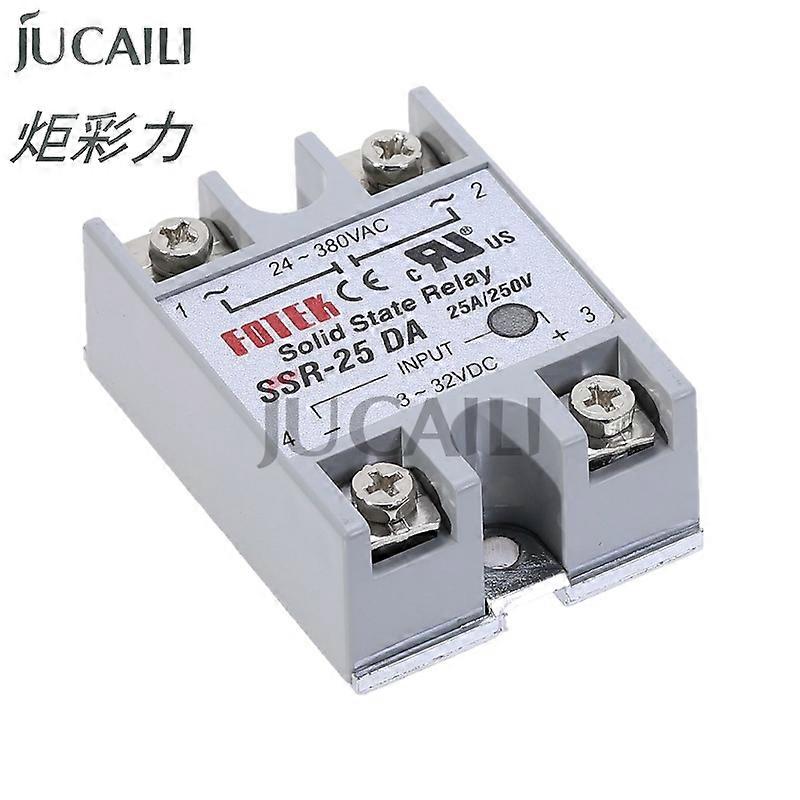 JCL Solid State Relay SSR 10A 25A 30A 40A Module Relay for PID Temperature Control for Solvent Printer