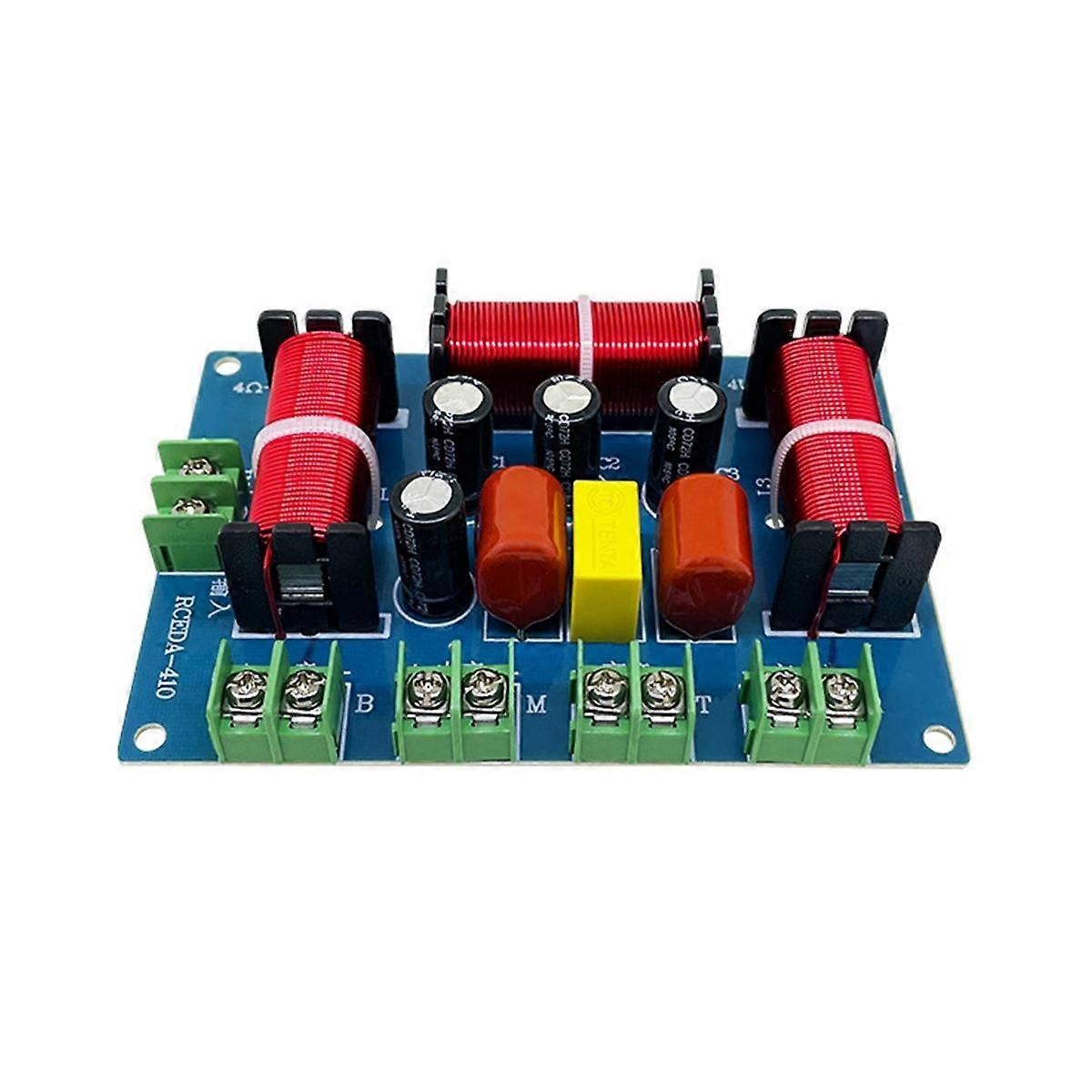 200W Speaker Crossover Double Treble+Midrange+ 4 Way Speaker Audio Frequency Divider Home Theater S