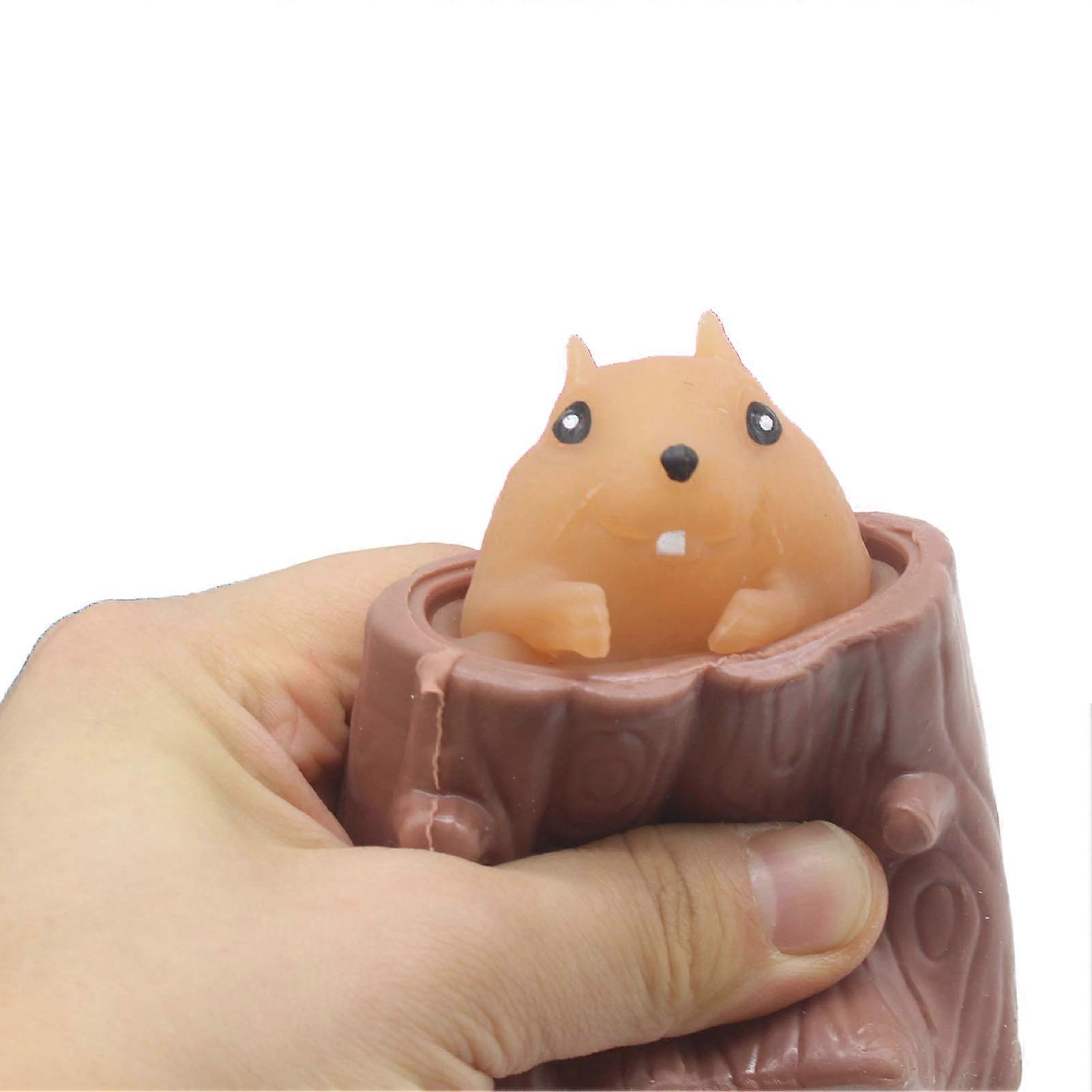 Decompression Squeezing Toy Cup Stress Relief Cute Safe Squeeze Sensory Toy for Kids Adults Type 1