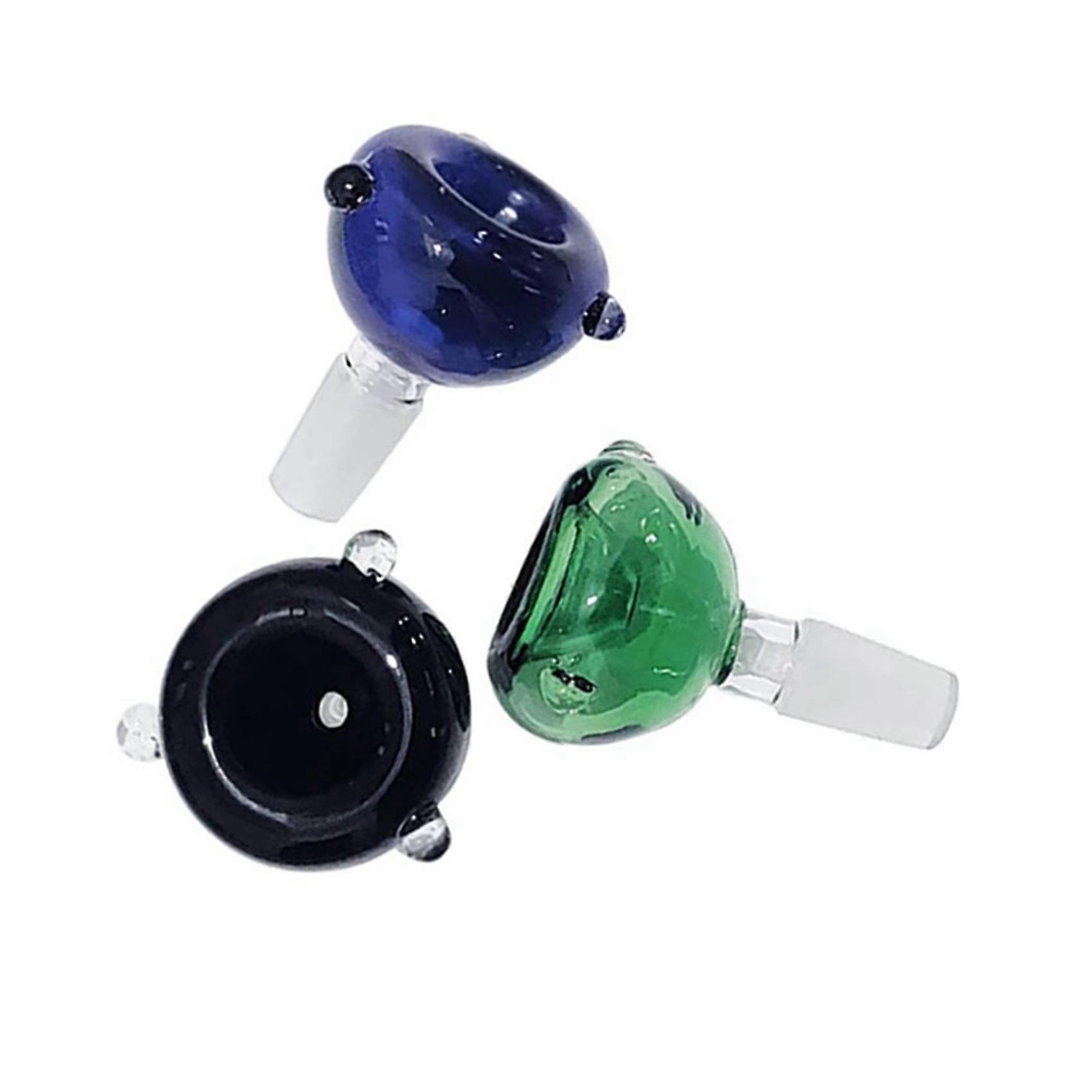 3pcs Handcrafted, Decorative Craft Refined Assorted Bowls(14mm)