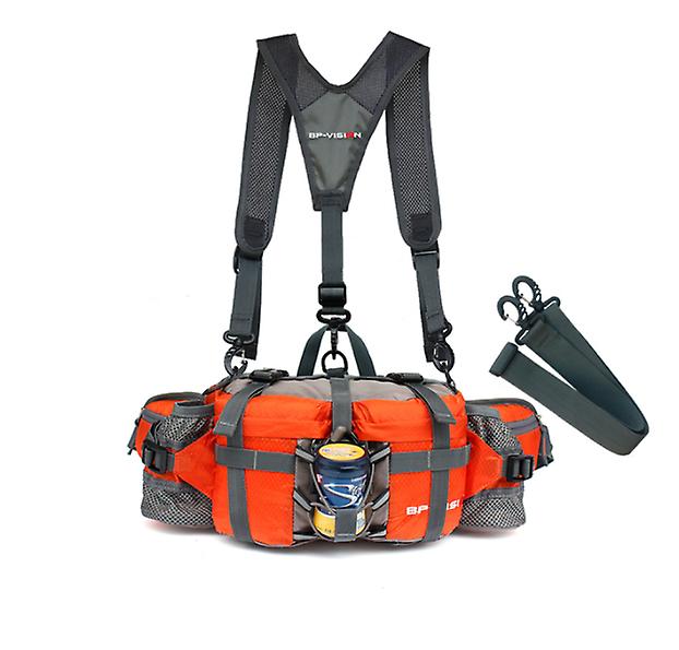 Cycling Climbing Backpack color orange