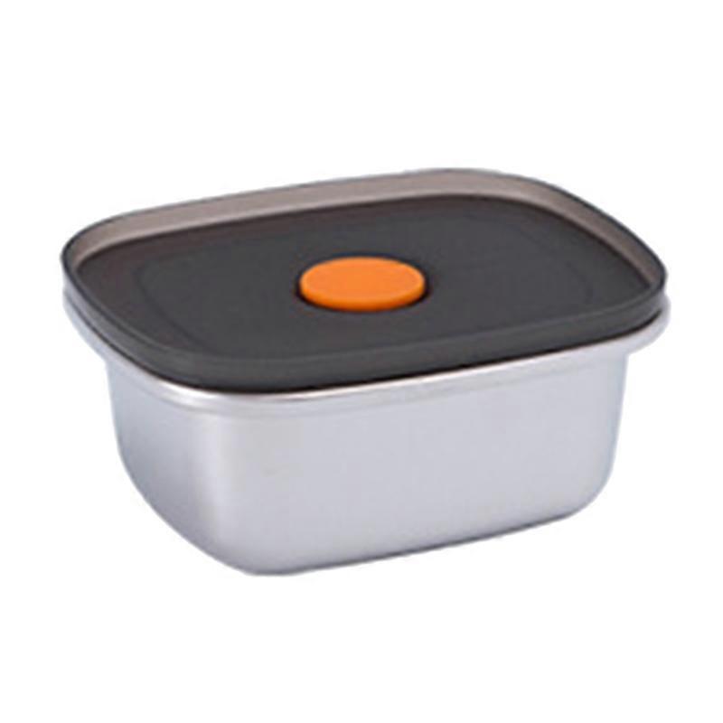 Microwaveable Lunch Box Leakproof 304 Stainless Steel Easy to Clean Food Storage Container for Home KAESI