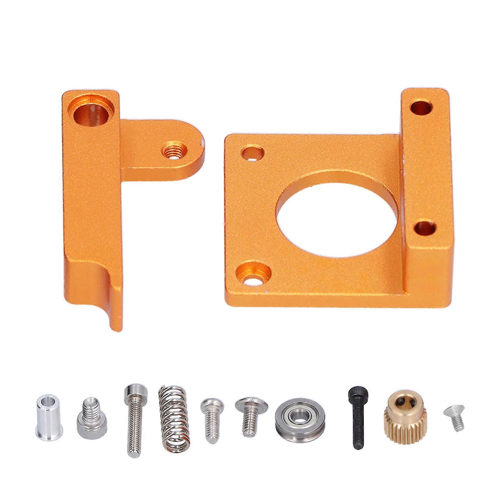 2Pcs Extruder Aluminum Alloy Block for MK8 Bracket Mounting 3D Printer Accessories Left Hand