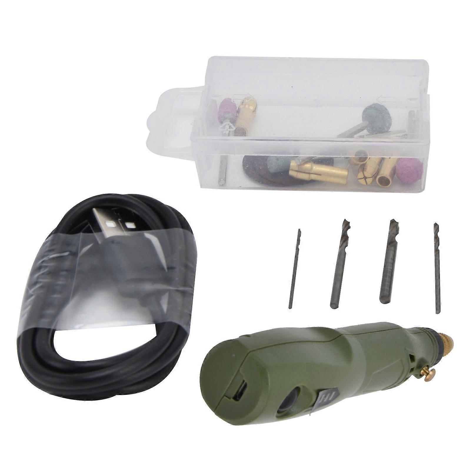 قلم النقش اللاسلكي DIY دائم مريح قابل لإعادة الشحن قوي محمول الكهربائية طحن القلم