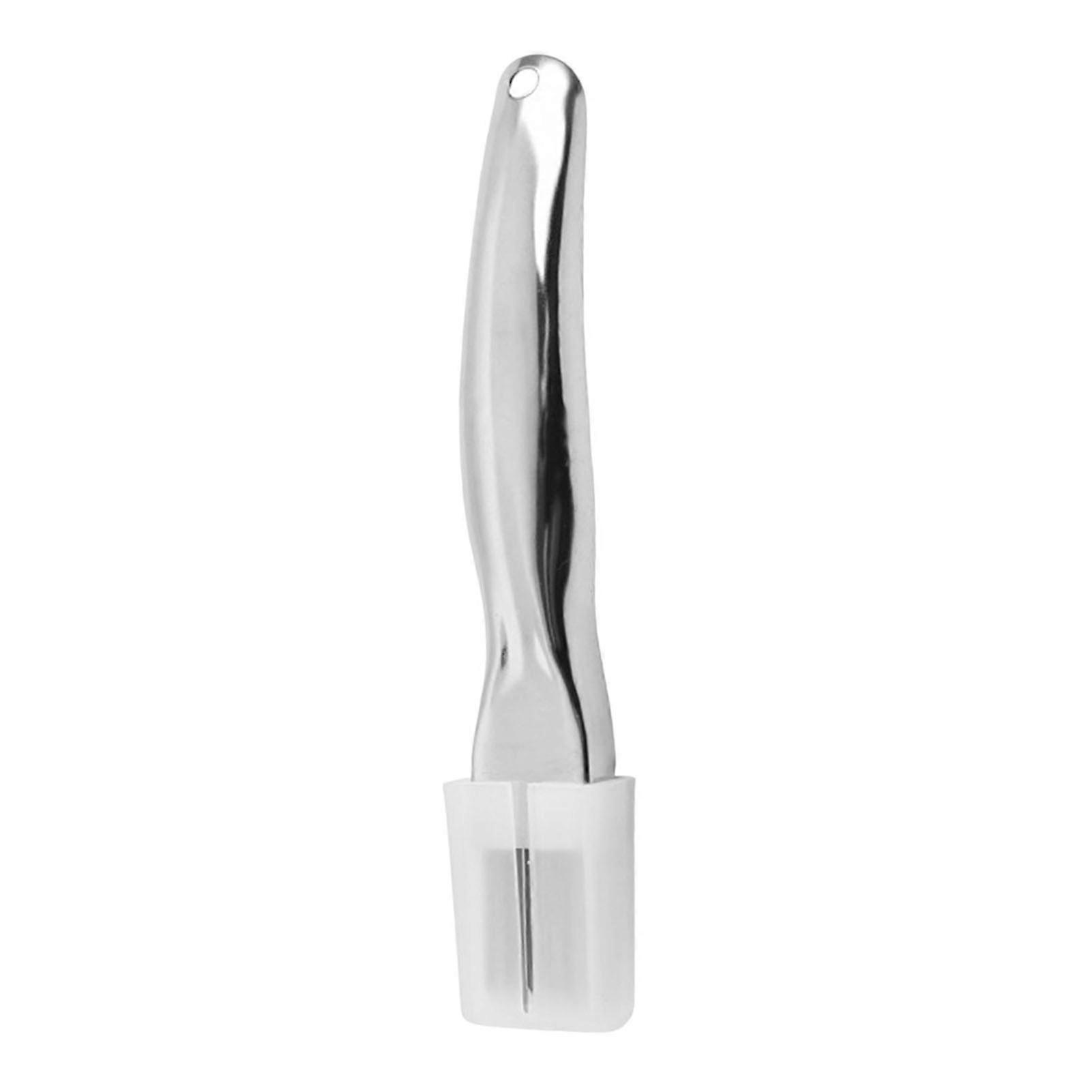 Stainless Steel Manual Shredder for Chopped Onion Cutter Sharp Scallion Shredding Tool with 6 Blades Non-Slip Handle Kitchen Vegetable Slicer Gadget f