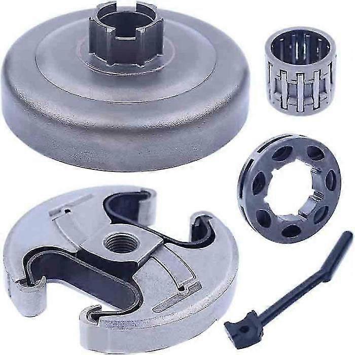 3/8'' Clutch Drum Kit Compatible With Husqvarna 455 460 Rancher 461 Chainsaw Replacement Parts 537291602