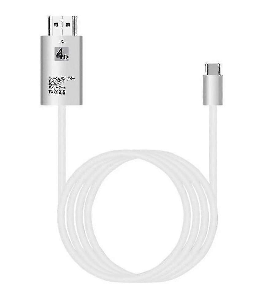 Mobile Phone Hd With Screen Cable (silver) (1pcs)