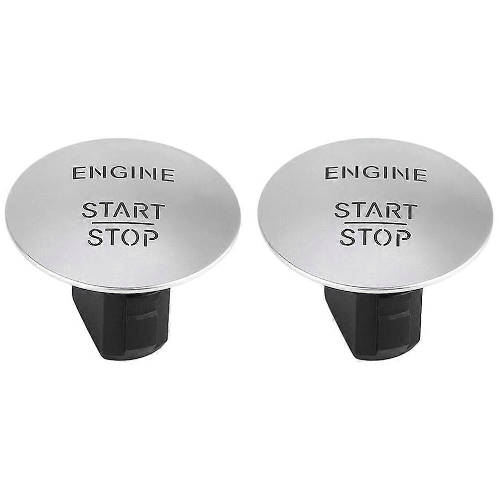 2X for Mercedes- Push to Start Button Keyless Go Engine Start Stop Push Button
