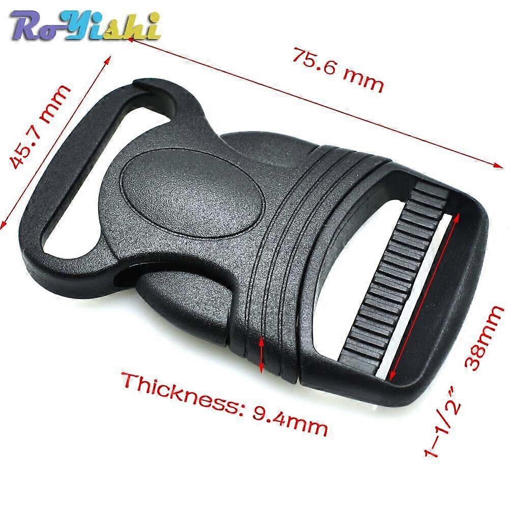 אבזם שחרור מפואר מפלסטיק לרצועות תרמיל אביזרי מזוודות