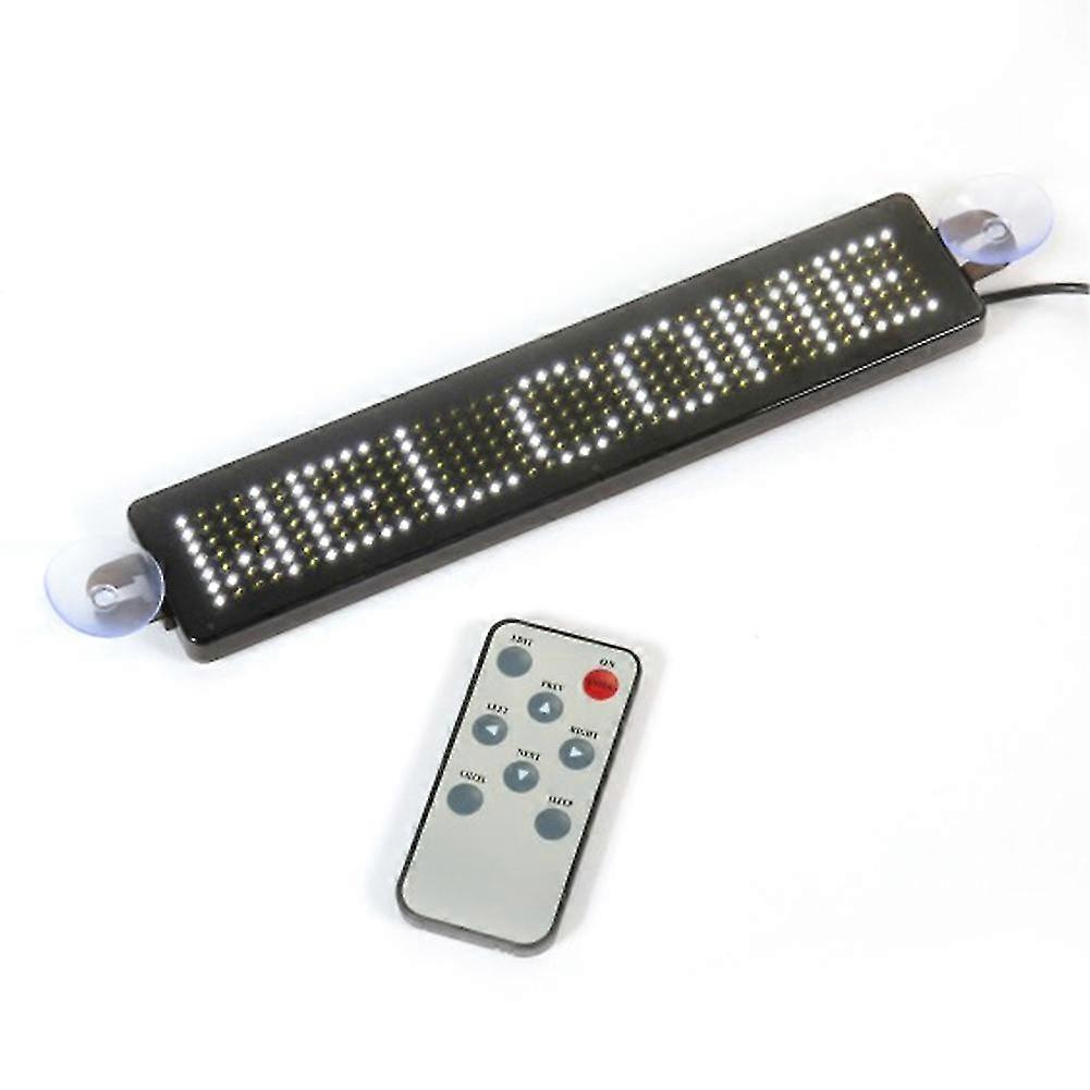 12v Car Led Programmable Sign Moving Scrolling Message Display Board Screen