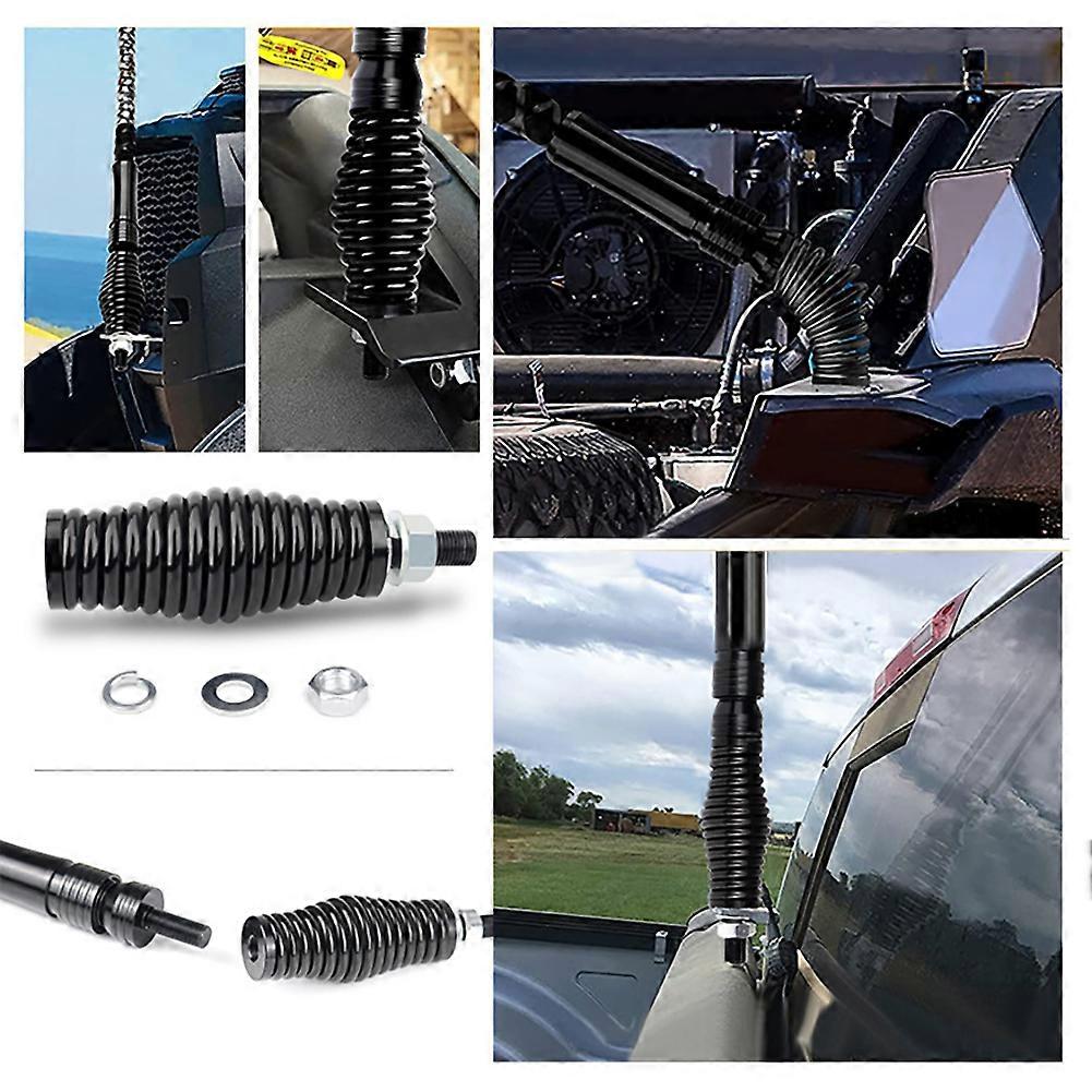 Car Whip Lights Spring Mounting Base Quick Release Whip Spring Flag Pole Holder For UTV ATV Boat Off Road