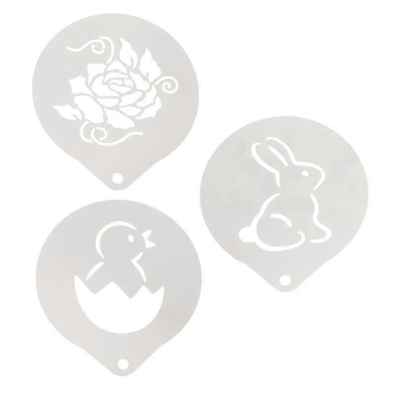 Silver Kitchen Mold 3 Piece Easter Bunny Coffee Mold