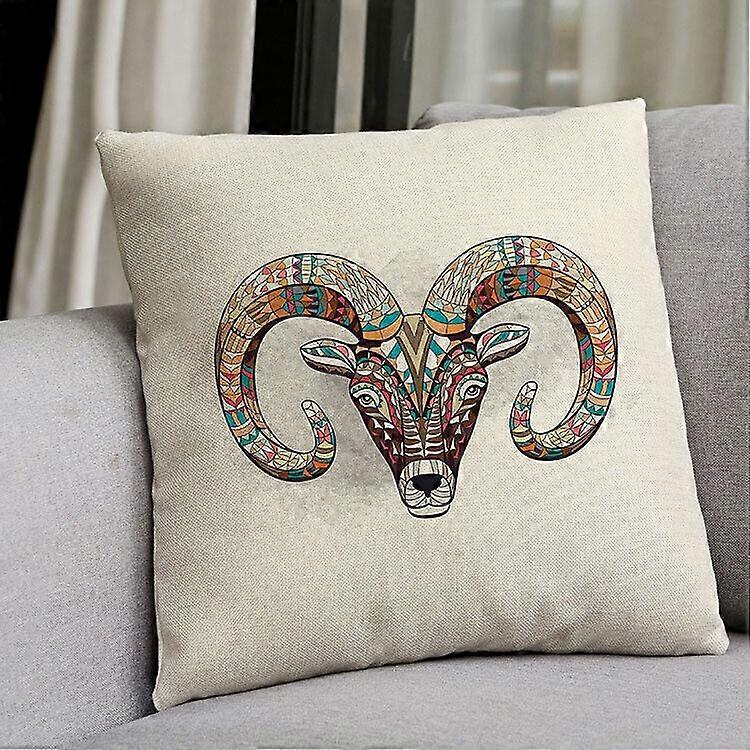Geométrico Animal Algodão Linho Fronha Capa de Almofada Sofá Home Decor Design 2520