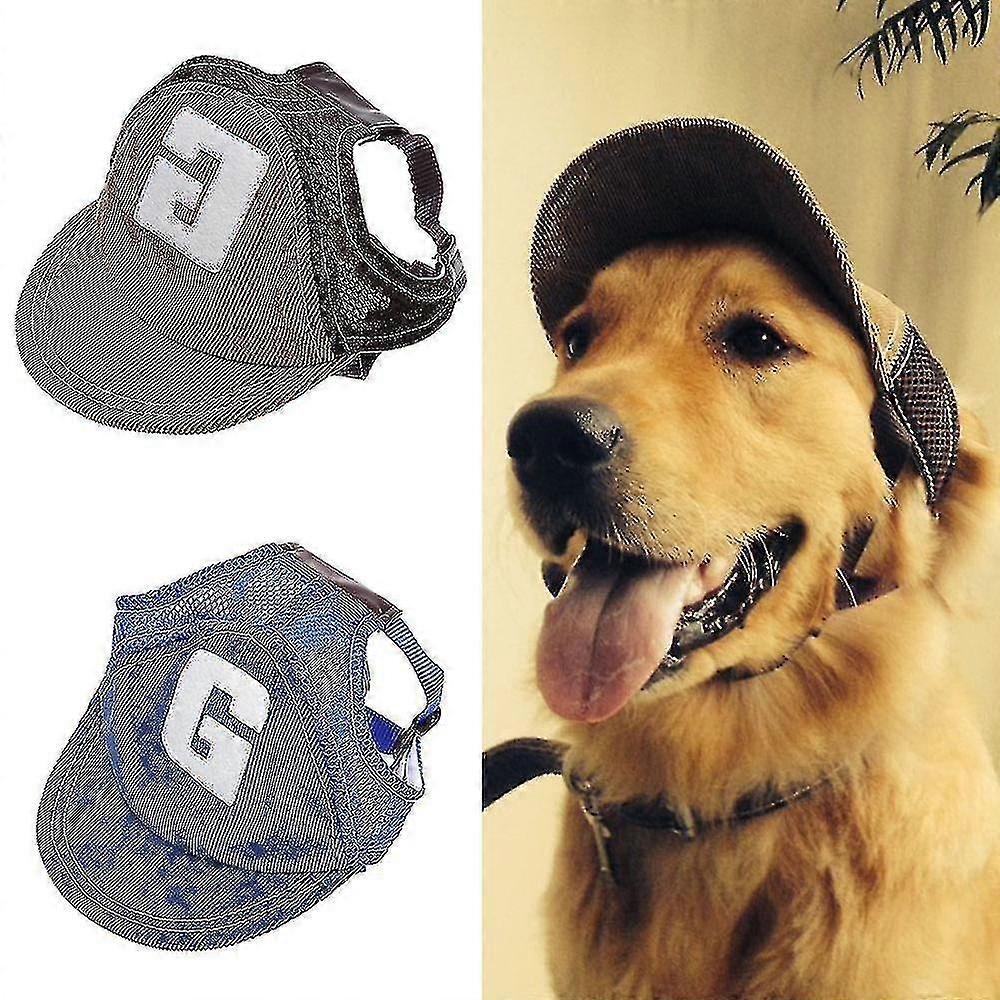Köpek Şapkası Köpek Güneş Şapkası Köpek Beyzbol Şapkası Spor Şapkası Şapka Açık Şapka Güneş Koruma Köpek Şapkası Kulak Delikleri Ayarlanabilir Nefes Alabilir