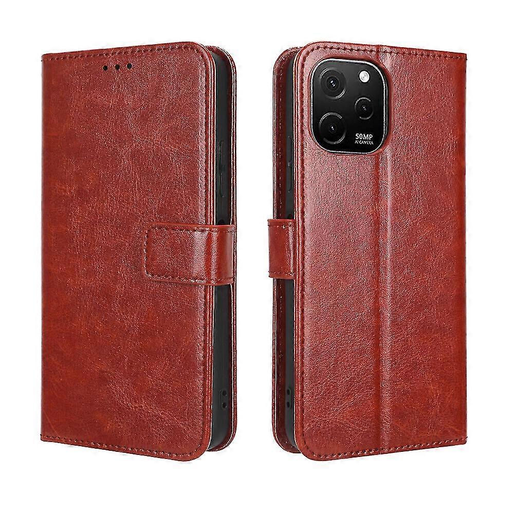 New Compatible With Huawei Nova Y61 Case Magnetic Leather Wallet Flip Cover Folio Shockproof Case Compatible With Huawei Nova Y61