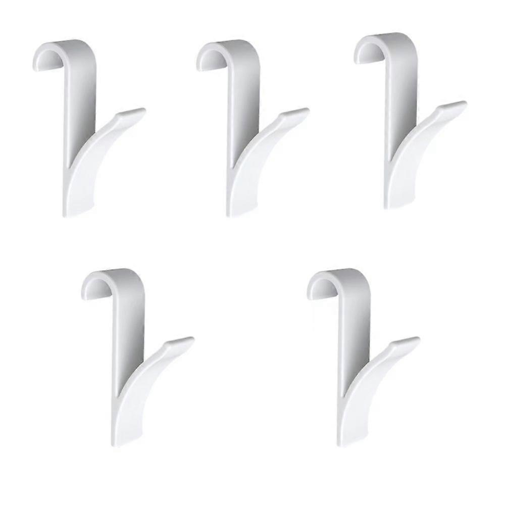 Radiator hook Plastic towel radiator hook white 10pcs