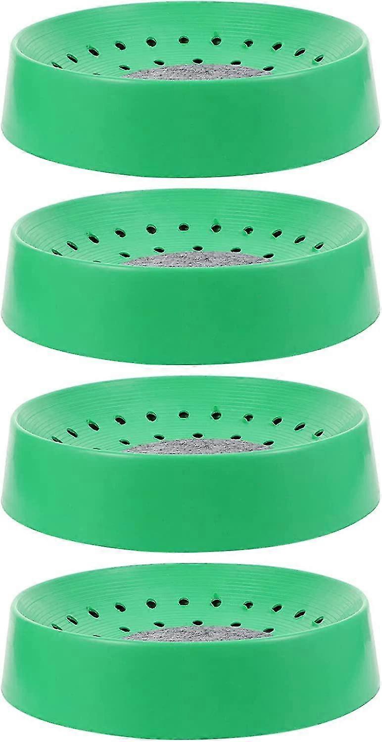 Plastic Small Bird Nests Pigeon Nesting Bowls Quails Breeding Hatching Nest Plastic Bird Nests Dehumidification