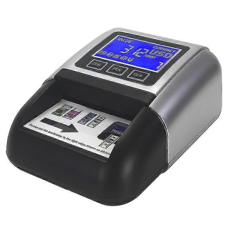 Schneller automatischer Falschgelddetektor mit fortschrittlichen Sensoren (uv, mg, ir, mt, wt, Dicke, Größe) - All-Orientation Feed Value & Pass / Fail Displa