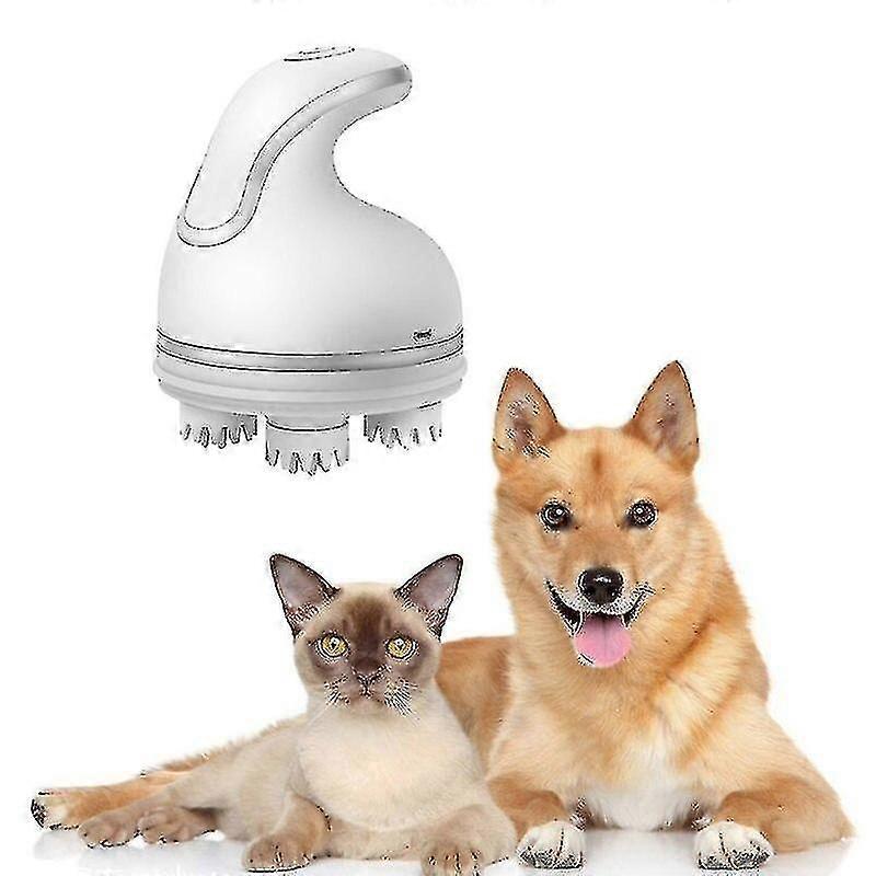 Electric Cat Massager Multifuncțional Pet Cat Cap Masajr