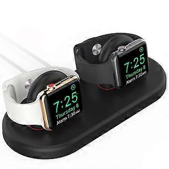 AHASTYLE PT116 For Apple Watch Dual Position Charging Stand Smart Watch Charger Holder Base
