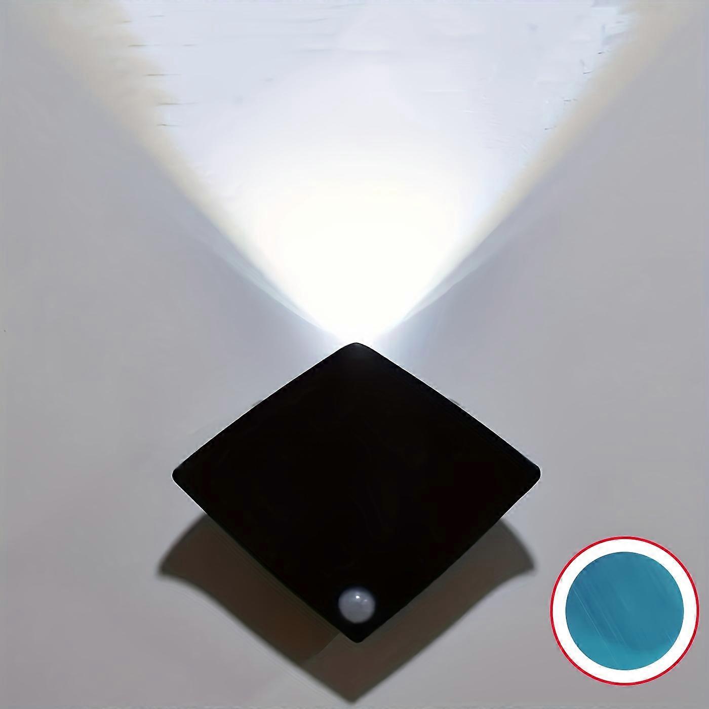 Motion Sensor Wall Lamp, Night Lights For Bedroom Porch Balcony Corridor hotel Decor, AAA Batteries Are Required.