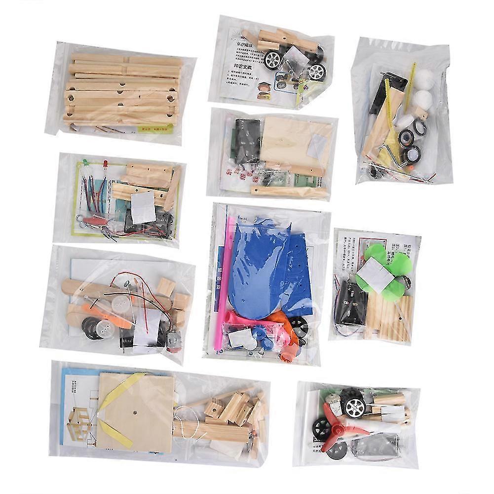 Educational Science Experiment Toy Set - 16pcs Intelligence Developing Kit for Kids