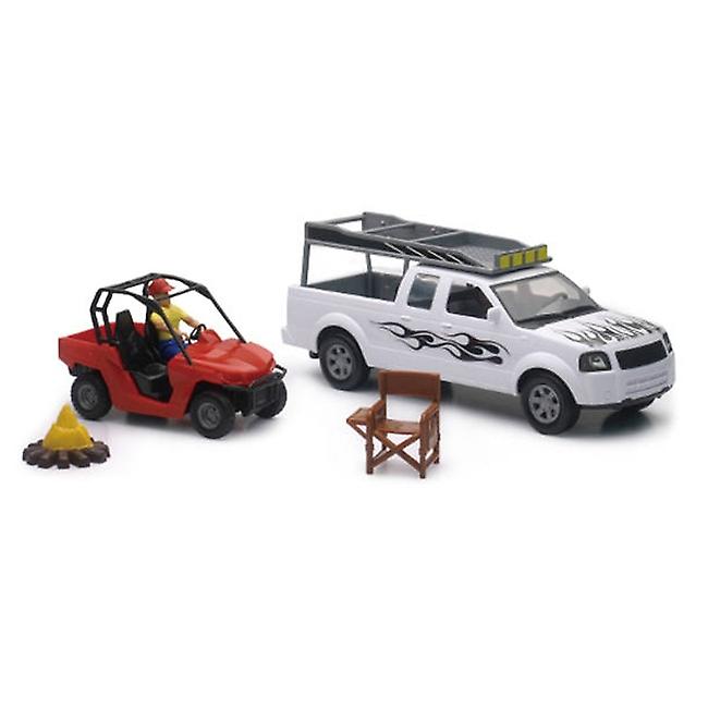 NewRay Xtreme Adventure Truck and Activity Playset, Side-by-Side and Camp