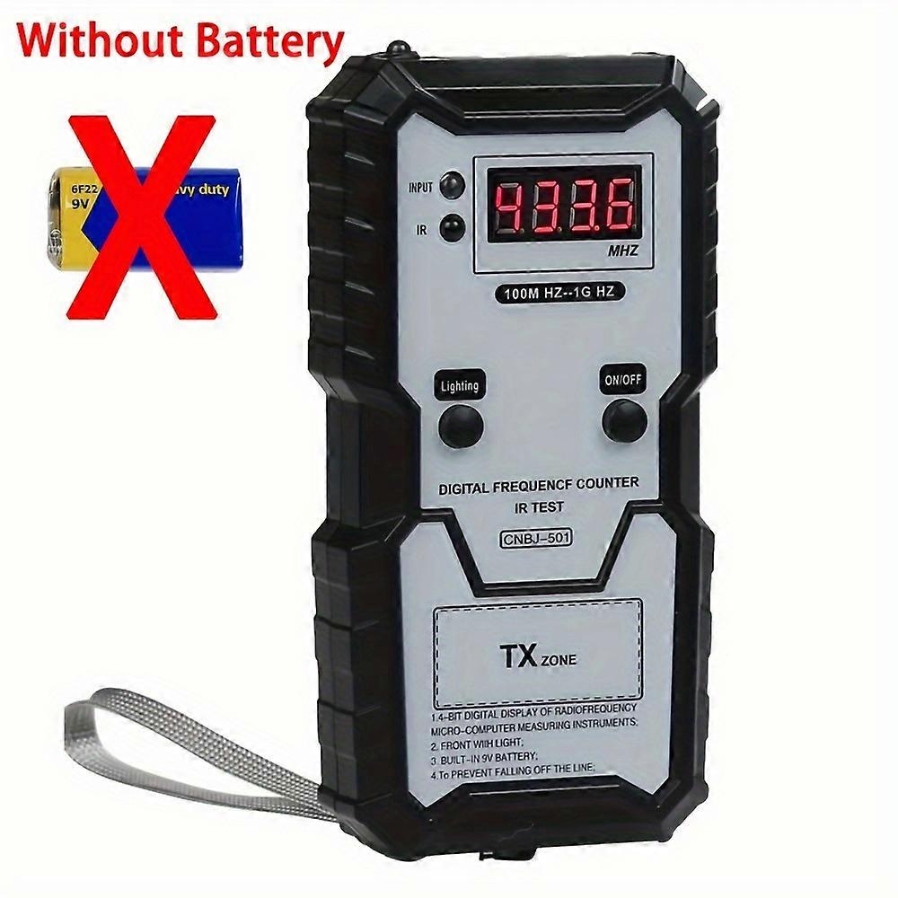 Car Remote Keys Infrared Frequency Tester 3937.01inch-1GHZ 4-bit Digital Electronic Infrared Frequence Counter Test Instrument