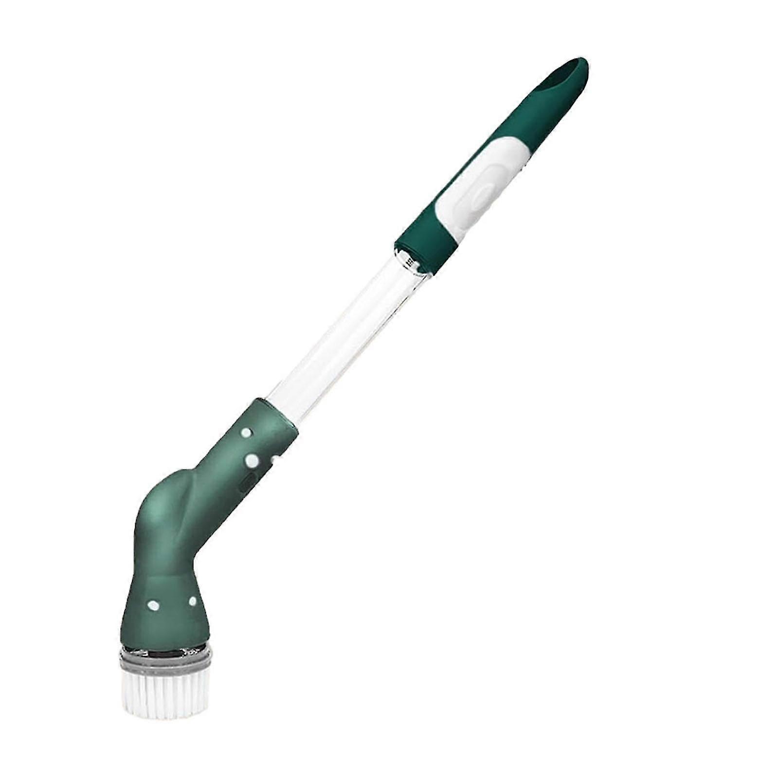 מברשת רצפה חשמלית בחדר האמבטיה כלי ניקוי רצפה רב תכליתי חוסך עבודה לחדר אמבטיה ביתי