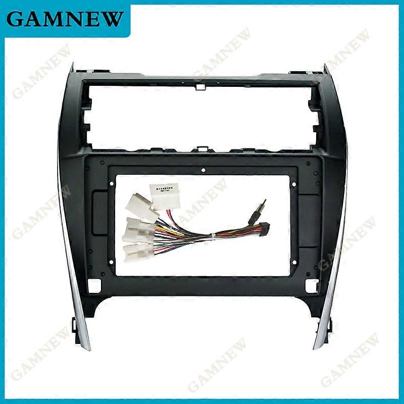 10.1" Car radio Fascia Frame Install Panel Dashboard For Toyota Camry 2012~2014
