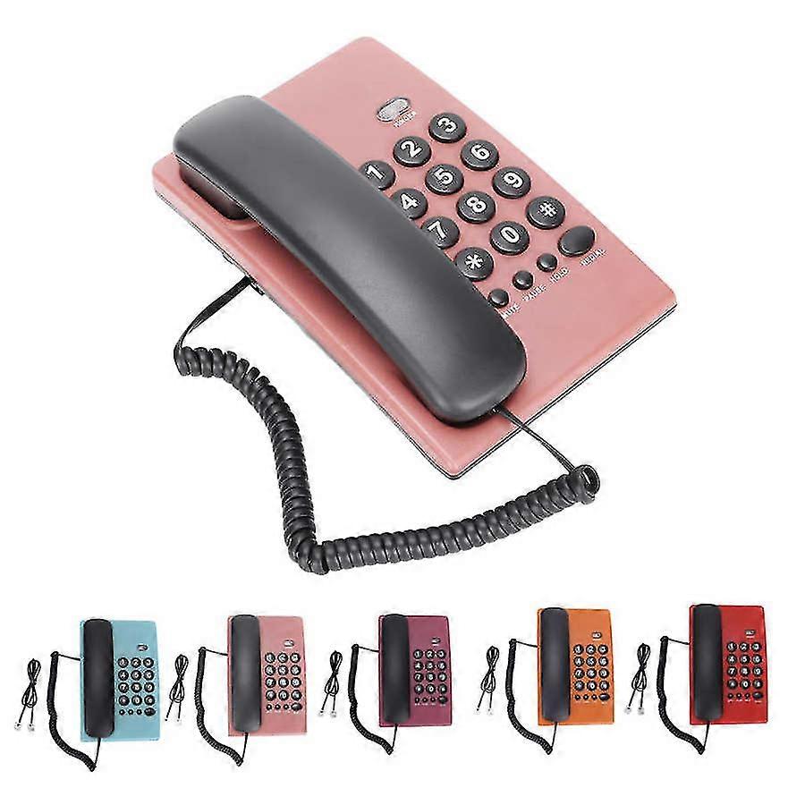Funny Lip Telephone, with Number Storage Function, Rose Red Landline Telephone Home Desktop Corded Fixed Telephone for Home Office Phones Home Funny Lip Telephone, with Number Storage Function, Rose Red Landline Telephone Home Desktop Corded Fixed Telephone for Home Office Phones Home